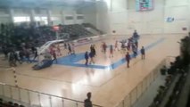 Kilis'te Liseler Arası Basketbol Maçında Kavga Çıktı