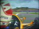 Gran Premio di Spagna 1987: Pit stop di Mansell e N. Piquet e sorpasso di Prost ad Alboreto e Berger
