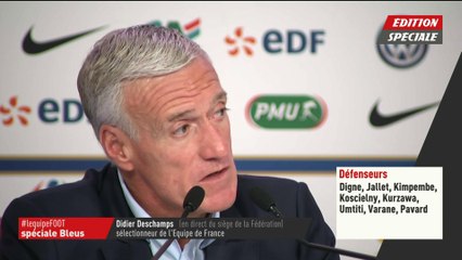 Foot - Bleus : Deschamps «J'ai toujours pensé du bien de Nabil»