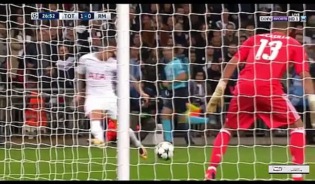 ملخص مباراه توتنهام وريال مدريد 3-1 - الشوط الاول - علي محمد علي - دوري ابطال اوروبا -2017
