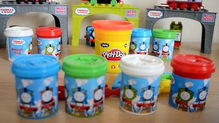 Play Doh Thomas And Friends Thomas The Tank James Percy Harold Play-Doh Train Playset 托马斯＆朋友
