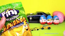 HOT WHEELS 15 Kinder Hot Wheels Surprise Eggs a YouTube Surprise Egg Video
