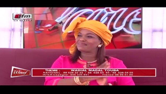 REPLAY - WAREEF avec Eva Tra - THEME : WADIAL MAGAL TOUBA - 02 Novembre 2017