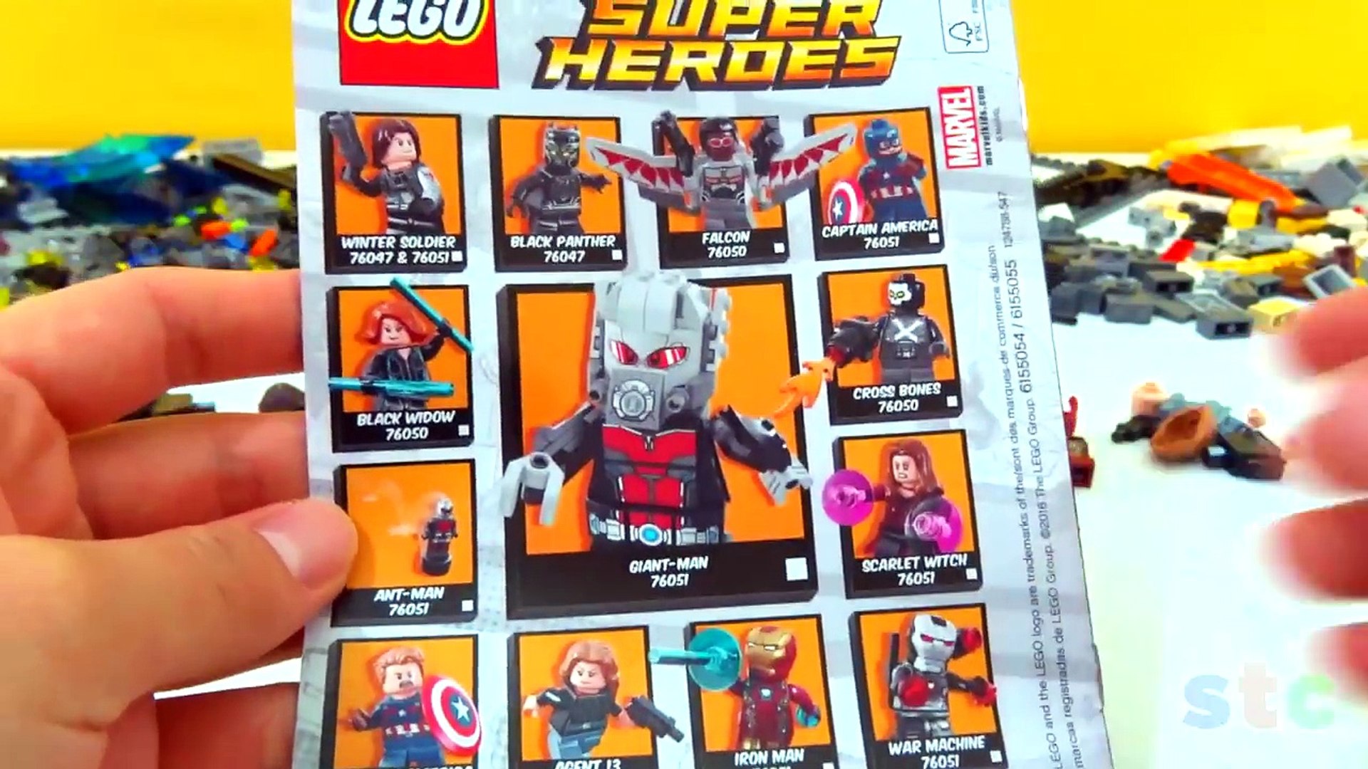 lego capitán américa civil war