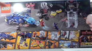 LEGO Captain America Civil War - Super Hero Airport Battle Review! 76051!