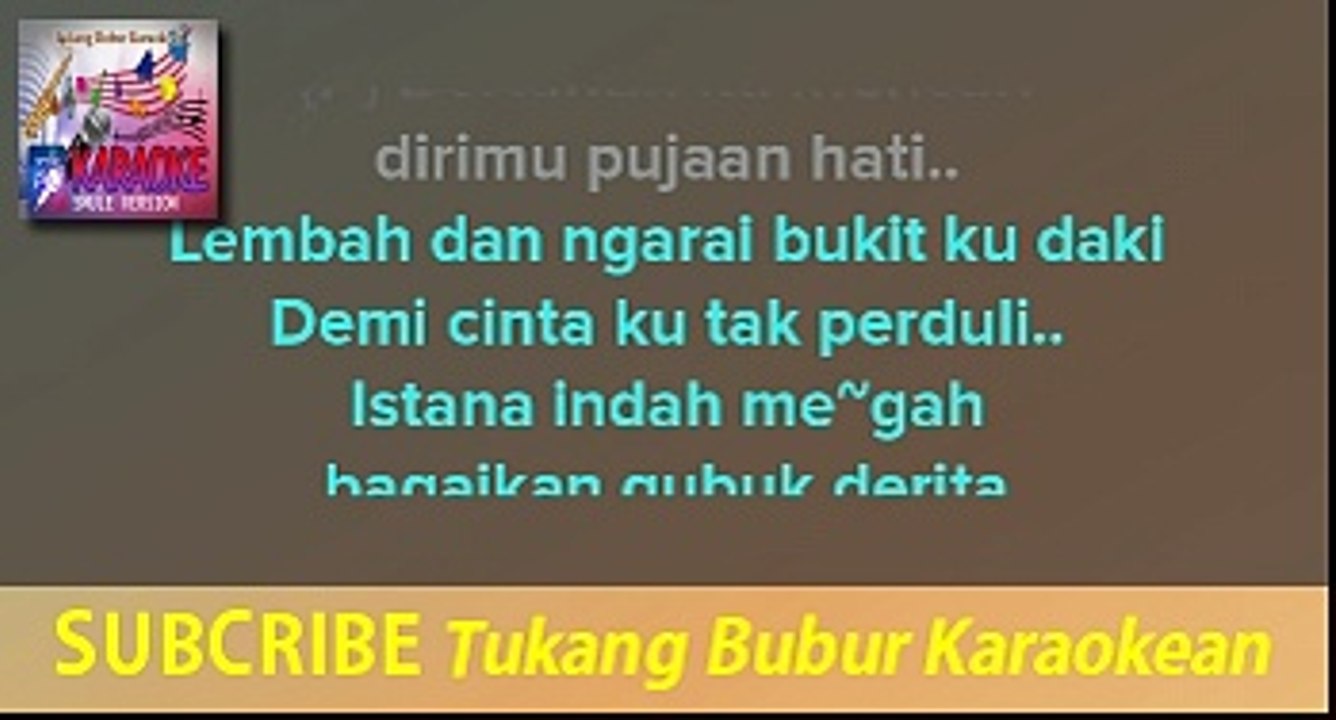 Antara cinta dan Tahta  - Karaoke No vocal