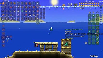 HOW TO SOLO KILL DUKE FISHRON (Terraria 1.3 / 1.2.4)