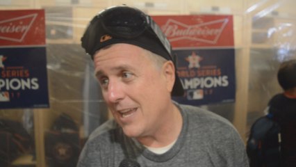 Jeff Luhnow: "Nuestro objetivo siempre fue conseguir título de Serie Mundial"