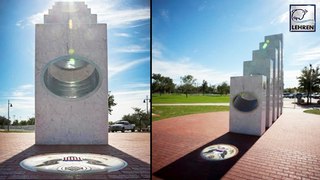 Every Year The Sun SHINES Perfectly On This Memorial!