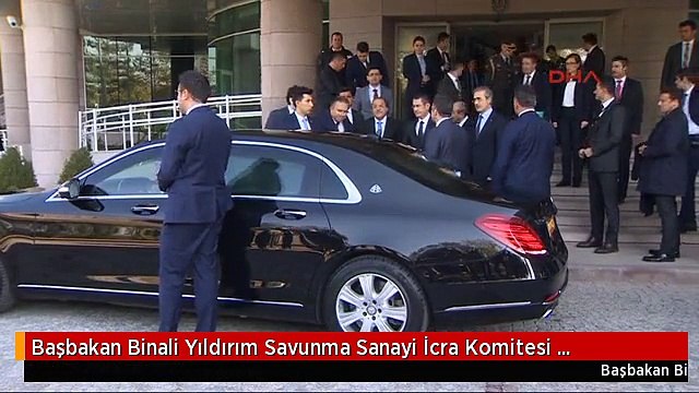 Başbakan Binali Yıldırım Savunma Sanayi İcra Komitesi Toplantısına Katıldı-1