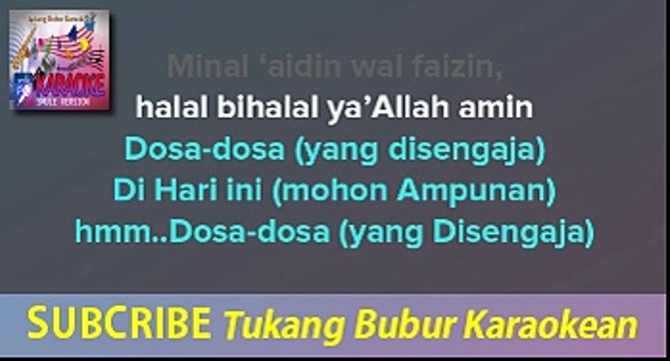 Hari raya (Lebaran)  - Rhoma irama - Karaoke No vocal