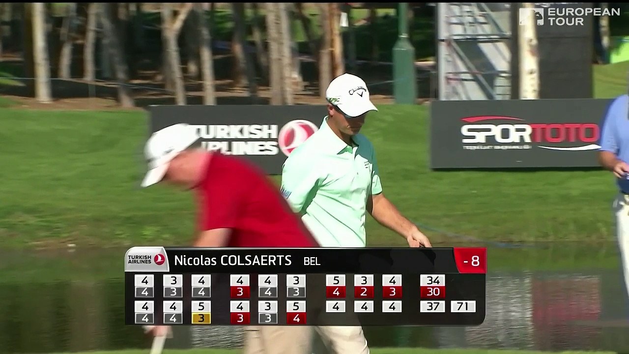 Golf - EPGA : Nicolas Colsaerts «On sait qu'il y a pas mal de points à prendre»