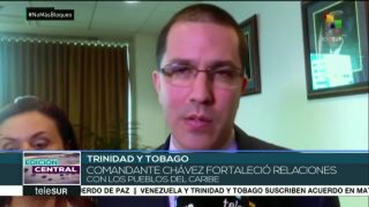 Venezuela y Trinidad y Tobago fortalecen cooperación comercial