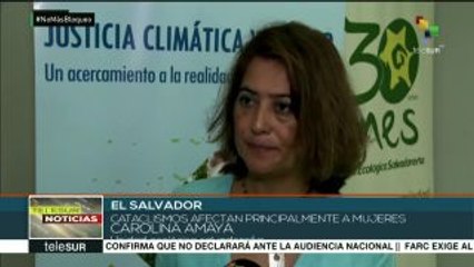 El Salvador: efectos del cambio climático afectan sobre todo a mujeres