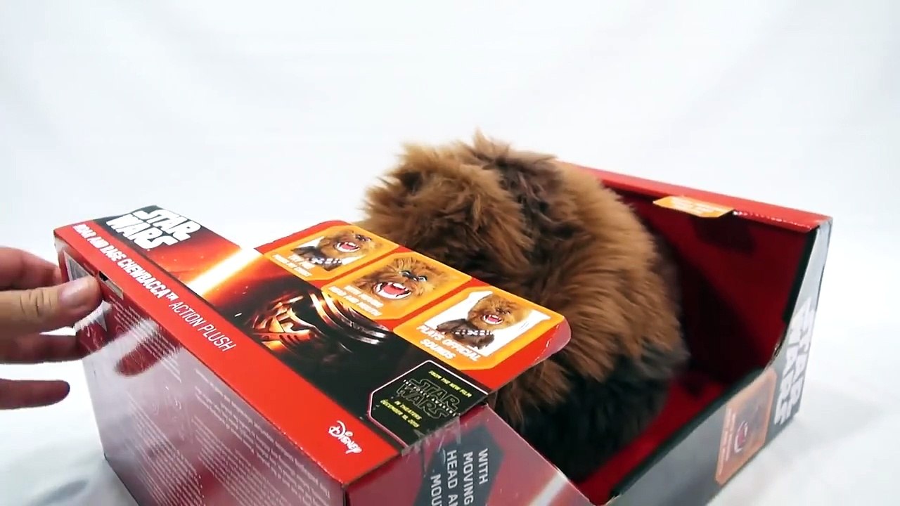 Roar & Rage Chewbacca Plush Toy, Star Wars The Force Awakens