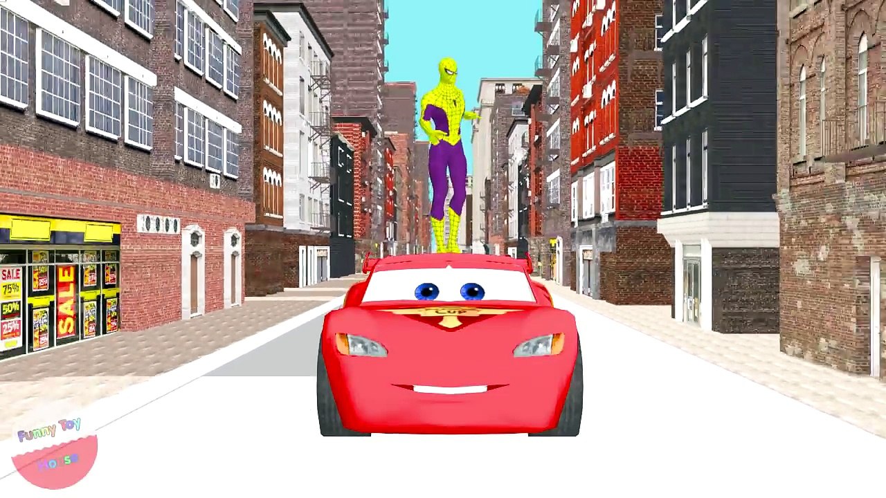 Spiderman RIDE Lightning McQueen