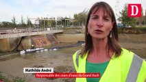 Travaux du barrage endoumingue à Auch