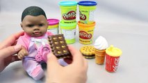 Play Doh Color Toilet Trouble Game Baby Doll Potty Training Surprise Eggs Toys
