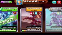 Tournaments Arena In Dragon City Giant Tournaments In Progress Stages Completed 1 To 10