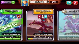 Tournaments Arena In Dragon City Giant Tournaments In Progress Stages Completed 1 To 10