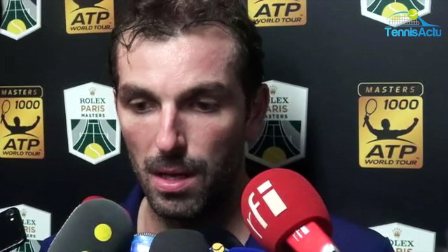 Rolex Paris Masters 2017 - Julien Benneteau, après sa victoire sur David Goffin : Je suis sur un nuage, mais lucide