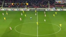 Carlos Bacca Goal HD - Slavia Praguet0-1tVillarreal 02.11.2017
