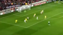 Carlos Bacca Goal HD - Slavia Prague 0-1 Villarreal 02.11.2017