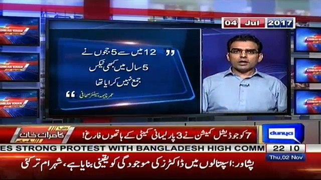 Dunya Kamran Khan Kay Sath – 2nd November 2017 Part-2