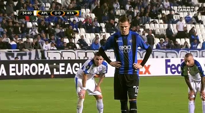 Josip Ilicic Goal HD - Apollon	0-1	Atalanta 02.11.2017