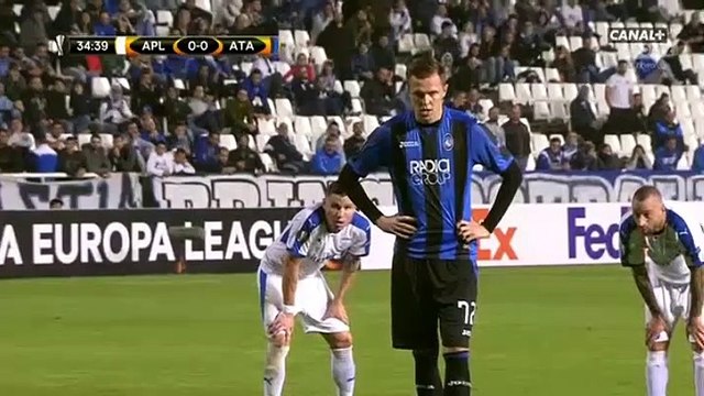 Josip Ilicic Goal HD - Apollon	0-1	Atalanta 02.11.2017