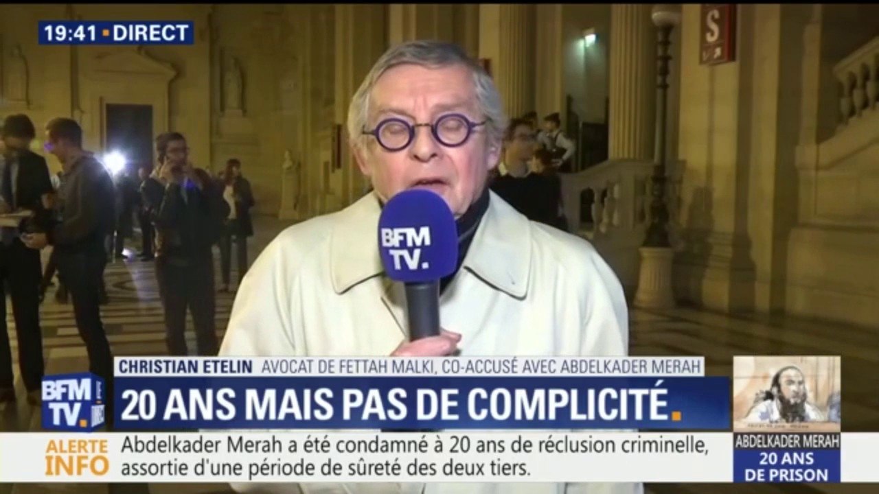 Procès Merah: l'avocat de Fettah Malki  explique pourquoi il a décidé de faire appel