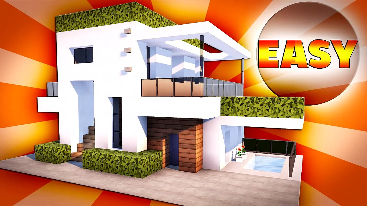 How to make a modern house in minecraft!