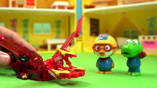 터닝메카드W 스핑크스의 저주 & 하이드론의 탈출 - 뽀로로 장난감 애니 - Turning MecardW & Playmobil Sphinx 4242 Toy Animation