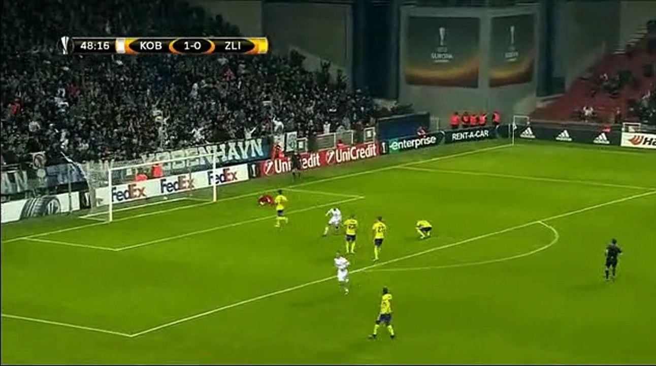 Amazing  Goal  Verbic   (2-0) FC Copenhagen vs FC Zlin