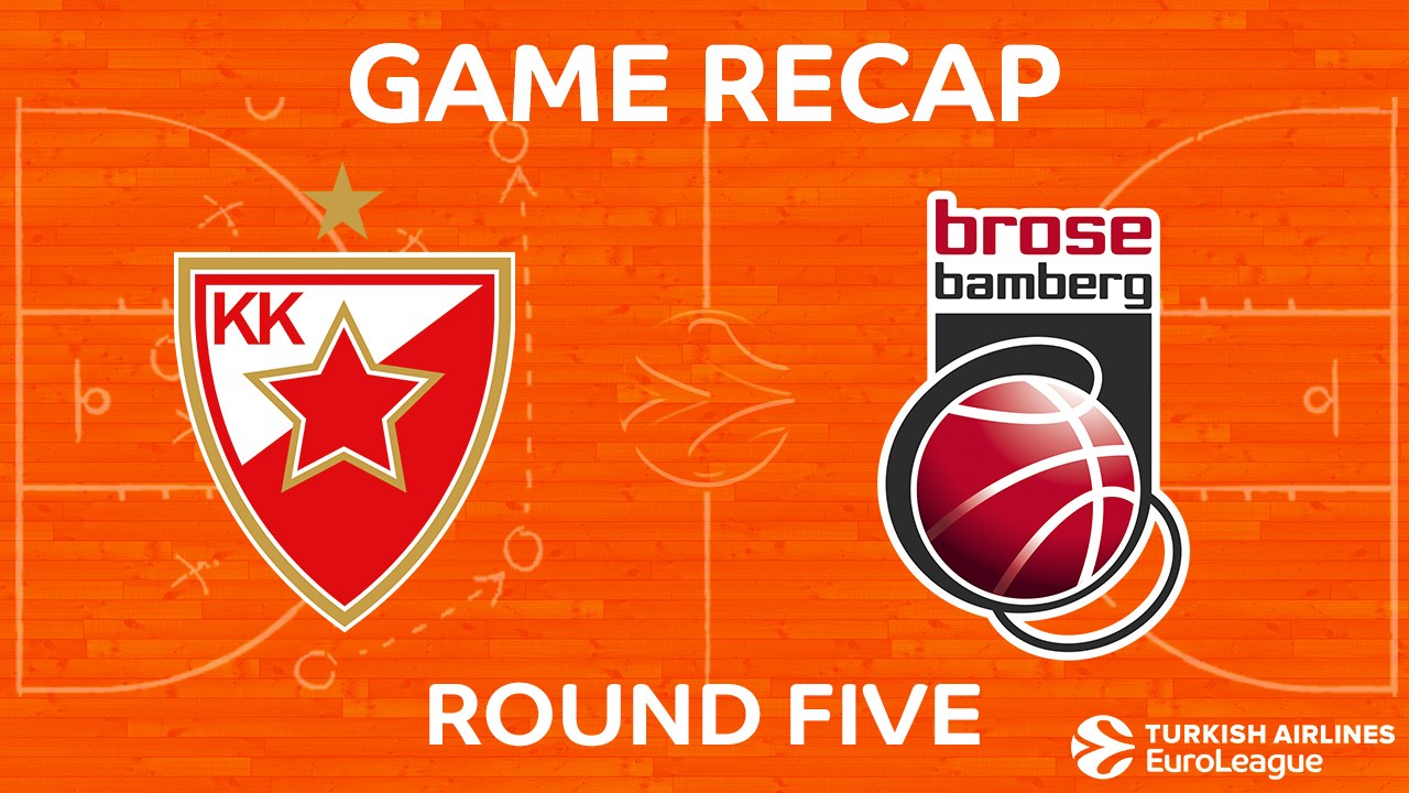 Highlights: Crvena Zvezda mts Belgrade - Brose Bamberg