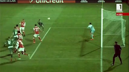 Marcelinho Goal HD - Ludogorets 1-0 Braga 02.11.2017