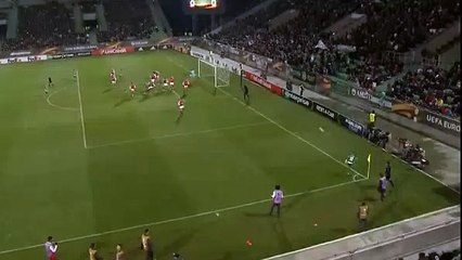 Ludogorets 1 - 0 Braga  02/11/2017 Marcelo Marcelinho Super Goal 68' Europa League HD Full Screen .