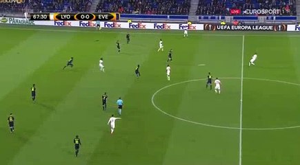 Bertrand Traore Goal HD - Lyon	1-0	Everton 02.11.2017