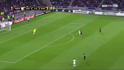 Houssem Aouar Goal HD - Lyon 2-0 Everton 02.11.2017