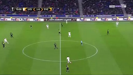 But Houssem Aouar Lyon 2-0 Everton 02.11.2017