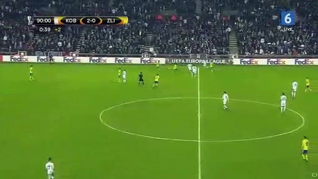 Verbic Goal HD FC Copenhagen 3-0 Zlin 02.11.2017