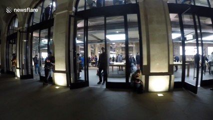 People are getting paid to queue for the iPhone X in London