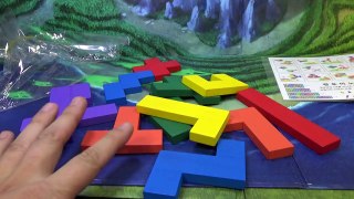 펜토미노, 도형으로 여러가지 모양을 만드는 두뇌개발 놀이 퍼즐 게임 장난감 리뷰