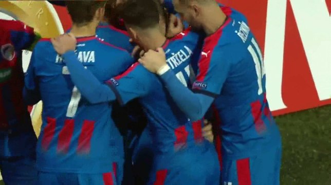 Michael Krmencik Goal HD - Plzen 1 - 0 Lugano - 02.11.2017 (Full Replay)