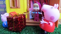 Regalos de Navidad para Peppa Pig, George y Masha | Pigstoria con los playsets de Masha y el Oso