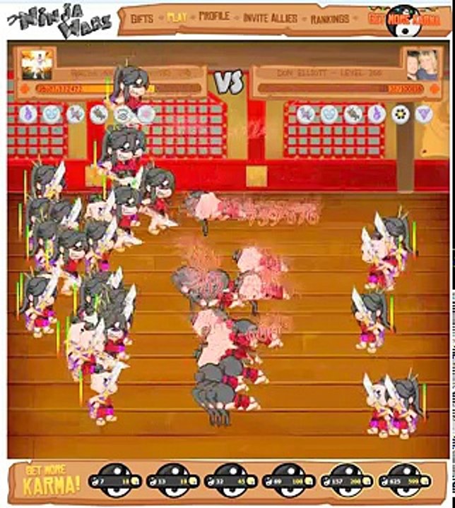 Best player in ninja warz