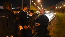 Antalya Alkollü Sürücü Kırmızı Işıkta Bekleyen Araçlara Çarptı: 1 Yaralı