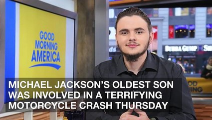 Prince Jackson Rushed To Hospital After Crashing Motorcycle