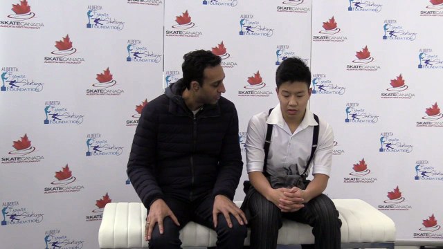 Novice Men Short Program - 2018 Sectional Championships - Alberta NWT/NUN - Blue Arena