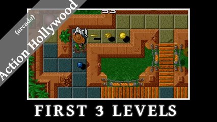 (first 3 levels) Action Hollywood, Proyesel, arcade, 1995